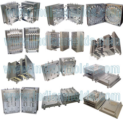 Plastic injection molds, precision molds, Single cavity mold, Multi cavity mold
